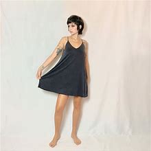 Talula Dresses | La Maison Talulah Deep Grey Babydoll Dress Size Xs | Color: Gray | Size: 0
