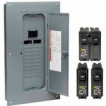 Square D Homeline 100 Amps 120/240 V 20 Space 40 Circuits Combination Mount Main Breaker Load Center