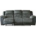 Signature Design By Ashley Earhart Reclining Sofa In Slate