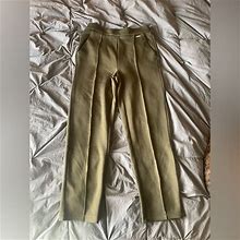 Tahari Pants & Jumpsuits | Like New: Tahari Womens Army Green Pants. Size: Sm | Color: Green | Size: S