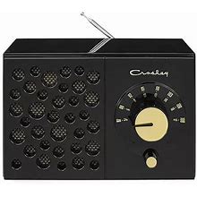 Crosley Radio | Black | One Size | Portable Audio Radios | Radio Tuner|Volume Control