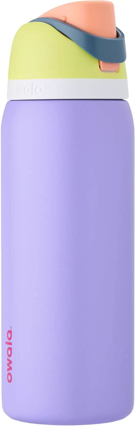 Owala 32 Oz. Freesip Stainless Steel Water Bottle, Retro Boardwalk Purple