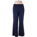 Chadwicks Dress Pants - High Rise: Blue Bottoms - Women's Size 10 Petite