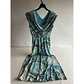 Liz Claiborne Womens Multicolor Summer Dress Size 6