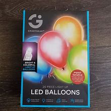 Smartgear Party Supplies | Led Light Up Balloons 20 Piece | Color: Blue/Red | Size: Os