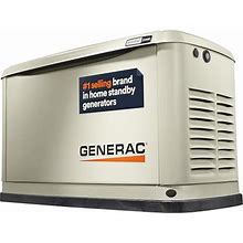 Generac 7209 24Kw Air Cooled Guardian Series Home Standby Generator - Comprehensive Protection - Smart Controls - Versatile Power - Wi-Fi Connectivit
