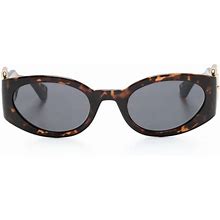 Moschino Eyewear - Mos 154S Cat Eye-Frame Sunglasses - Women - Acetate - One Size - Brown