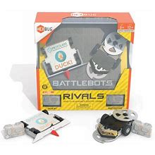 HEXBUG Battlebots Rivals 5.0 EC36 (Rotator And Duck) Remote Control Robot Toys For Kids STEM Toys For Boys And Girls Ages 8 & Up Batteries Included