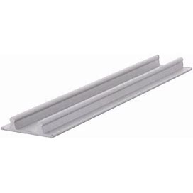 Crl D602a Satin Anodized Aluminum Lower Channel For Deep Recess Installations 144" Stock Length