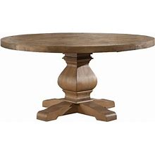 Kensington Round Solid Pine Dining Table - Alpine Furniture 2668-25