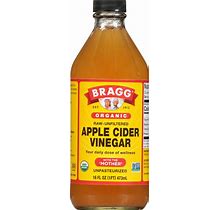 Bragg Organic Raw Unfiltered Apple Cider Vinegar - 16 Oz