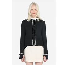 N°21 Women's Crystal-Embellished Jacket - Black - Casual Jackets