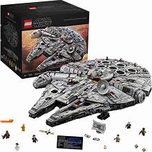 LEGO Star Wars Ultimate Millennium Falcon 75192 - Expert Building Set And Starship Model Kit, Movie Collectible, Featuring Classic Figures And Han