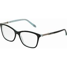 Tiffany Eyeglasses TIF 2116B Eyeglasses 8193 Black Striped Blue 53mm