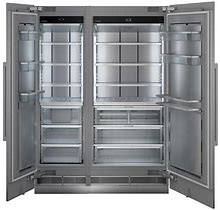 Liebherr 60" Side-By-Side Column Refrigerator & Freezer Set With MRB3600 36" Right Hinge Column Refrigerator And MF2451 24" Left