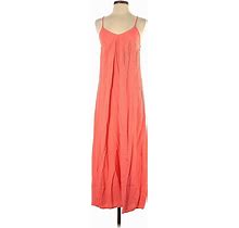 Old Navy Casual Dress - Slip Dress: Orange Solid Dresses - Women's Size X-Small