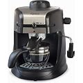 Capresso 303.01 4-Cup Espresso And Cappuccino Machine Black 13.25" X 7.5" X 9.75"