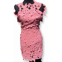 Glamorous Dresses | Glamorous Dusty Pink Crocheted Floral Dress | Color: Pink | Size: Xs