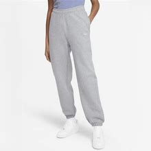 Nike Solo Swoosh Women's Fleece Pants In Grey, Size: 2XS | CW5565-063