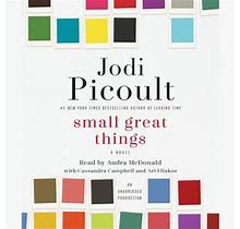 Small Great Things Unabridged Audiobook By Jodi Picoult