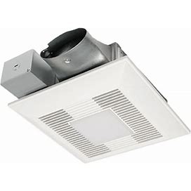 Panasonic 100 CFM 0.5 Sone Ceiling Mounted LED Lighted Exhaust Fan With Smart Flow Technology - FV-0510VSL1