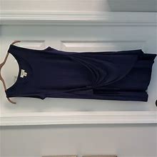 Style & Co. Dresses | Style & Co Navy Blue Dress. Size Medium | Color: Blue | Size: M