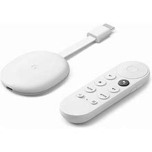 Google Chromecast With Google TV (4K), White