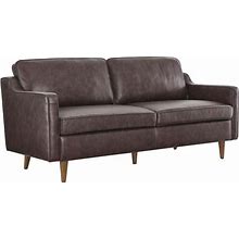 Modway Impart Upholstered Leather, Sofa, Brown