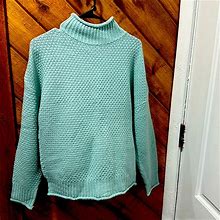 Venus Sweaters | Venus Womens Turtleneck Sweater M | Color: Blue | Size: M