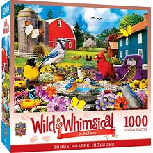 Masterpieces Puzzles Wild And Whimsical - On The Fence 1000 Piece Adult Jigsaw Puzzle ,
