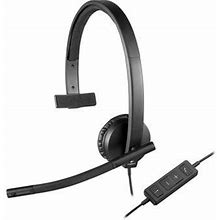 Logitech H570e Wired USB Mono Headset 981-000570