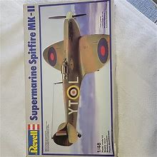 Revell Games | Revell Supermarine Spitfire Mk-11 4324 1/48 Model Airplane Kit Opened In Box. | Color: Brown | Size: Os