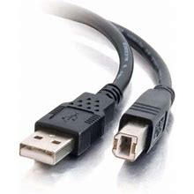 C2g 5m Usb 2.0 A/B Cable For Printers And Scanners - Black (16.4Ft)