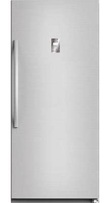 Midea 13.8-Cu. Ft. Upright Convertible Freezer In Stainless Steel