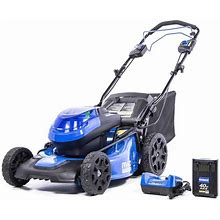 Kobalt KMP 5040-06 40-Volt Brushless Lithium Ion 20-In Self-Propelled Cordless Electric Lawn Mower