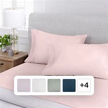 Member's Mark 450-Thread-Count Hygro Rose Blush Standard Pillowcase Set
