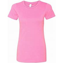 Next Level Womens CVC T-Shirt, Women's, Size: XS, Med Pink