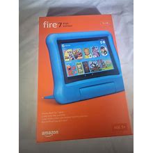 Unopened Amazon Fire 7 Kids Edition Tablet 7" 16 GB Blue