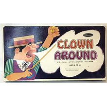 1967 Whitman Clown Around Board Game Vintage