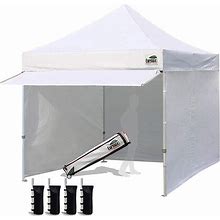 Eurmax 10 X 10 Pop Up Canopy Commercial Tent Outdoor Party Canopies