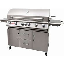 Bull Diablo 46-Inch Grill On Cart, Natural Gas