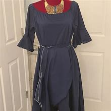 Venus Dresses | Venus High Low Dress | Color: Blue | Size: 18