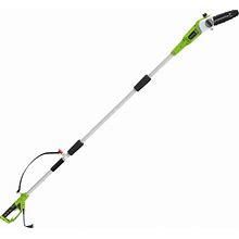 Greenworks 8-In 6.5-Amp Corded Electric Pole Saw | 20192