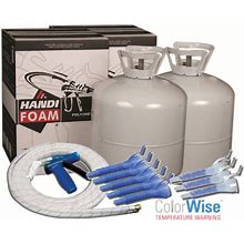 Handi-Foam 605 Closed Cell Spray Foam Insulation Kit, 600 Bf