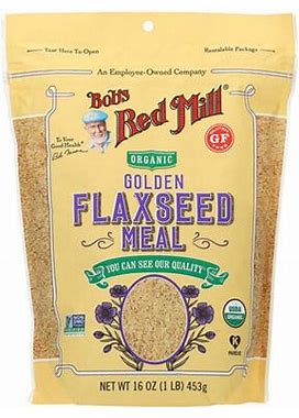 Bob's Red Mill, Organic Golden Flaxseed Meal, 16 Oz (453 G), BRM-04940