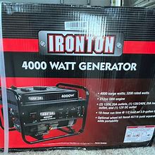 Get Today - Generac Ironton 4000W Generator - New Tools | Color: Black