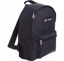 Everest Medium Basic Backpack, Navy