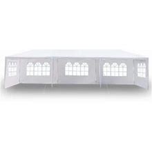 Winado 10 ft. X 30 ft. White Party Wedding Tent Canopy 5 Sidewall