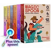 Magic Spoon Cereal Variety 6-Pack Of Cereal And Spoon Keto & Low Carb Lifestyles