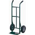 Harper 600 Lb. Dual Handle Super Steel Hand Truck With 10" X 2 1/2" Solid Rubber Wheels 51T60